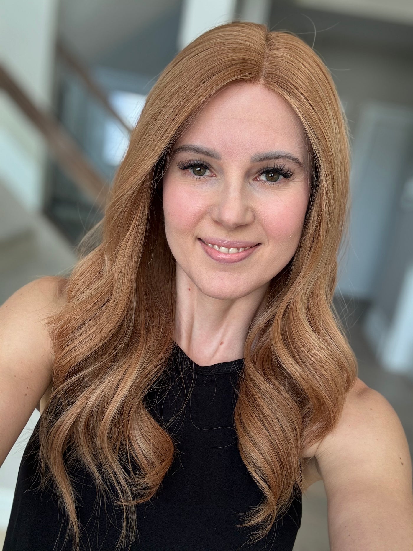 22" Veronica Comfort Cap Lace Top Wig (M)