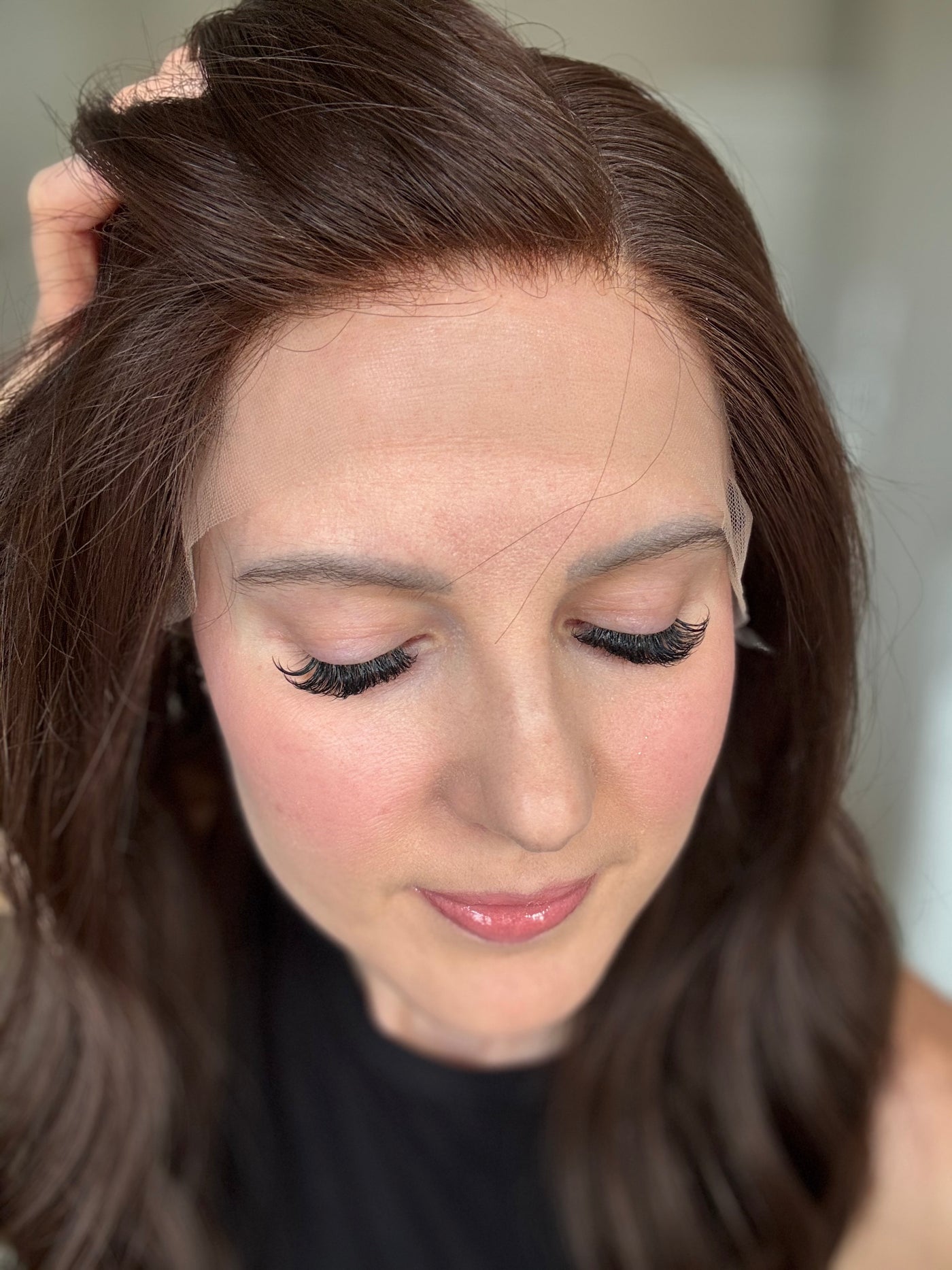 21" Callie Luxury Cap Lace Top Wig (S)(FINAL SALE)