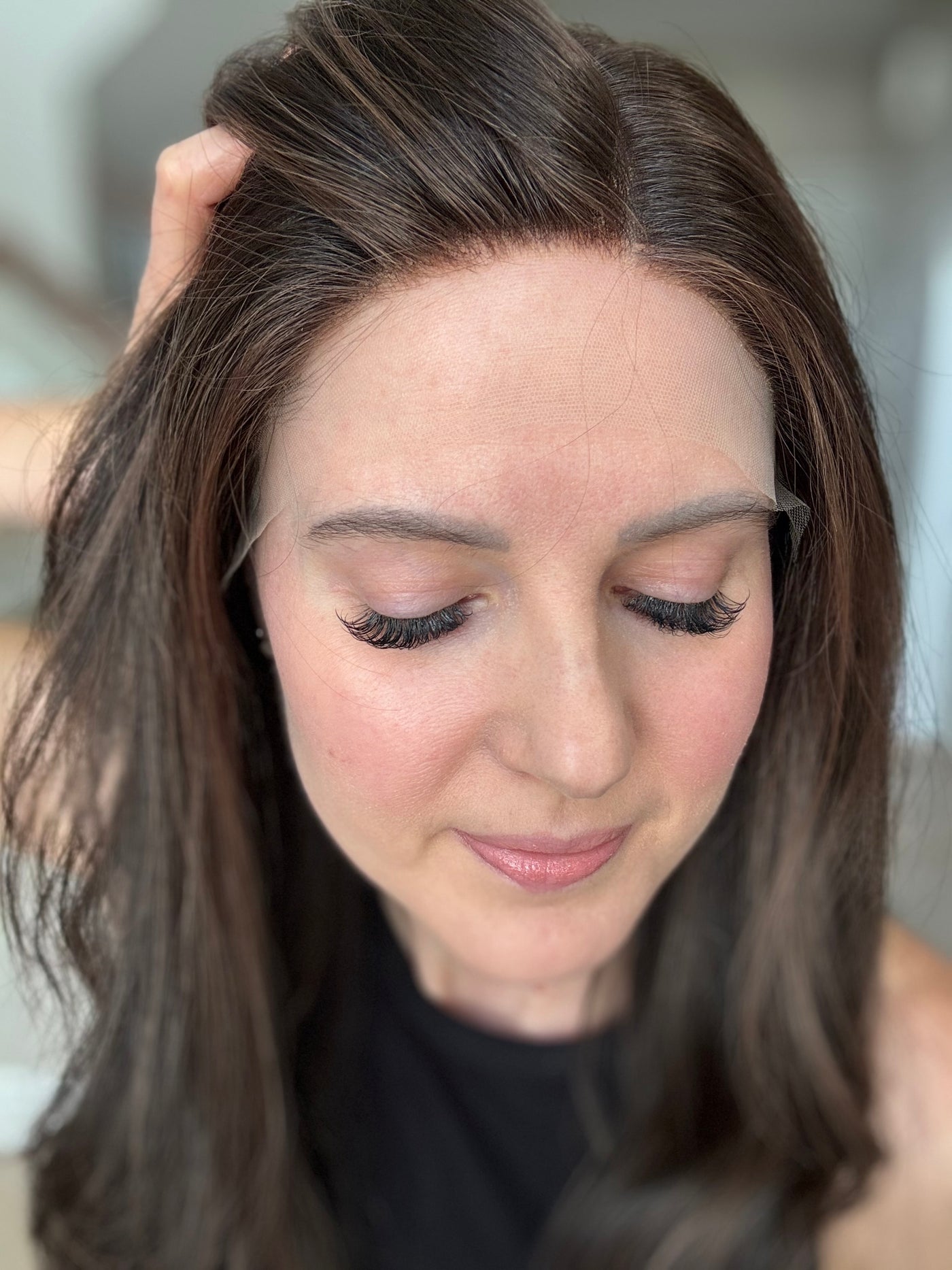 24" Alex Comfort Cap Lace Top Wig (M)