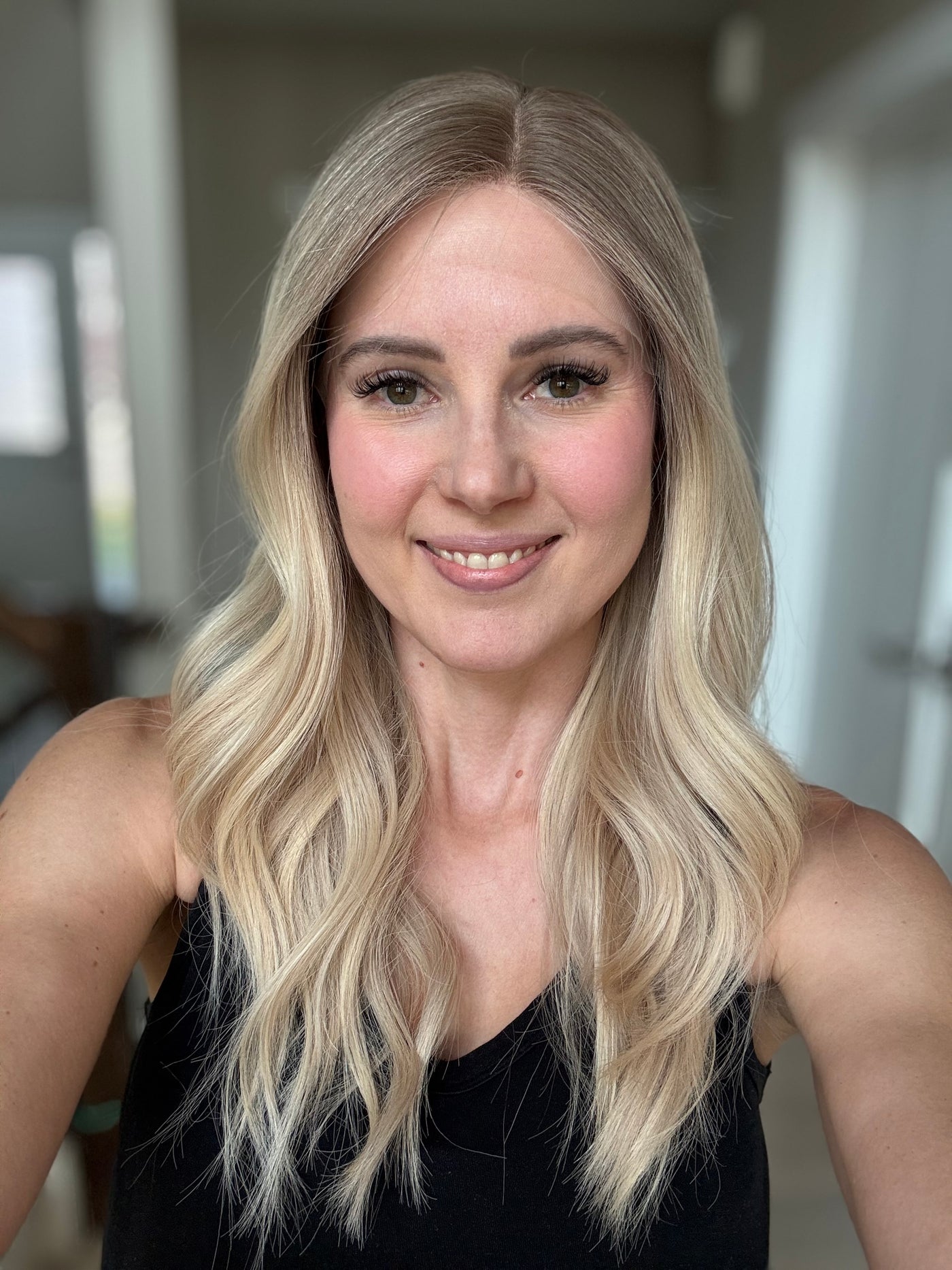 22" Hillary Comfort Cap Lace Top Wig (M)