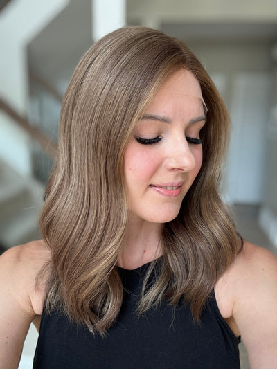 18" Ashleigh Comfort Cap Lace Top Wig (M)