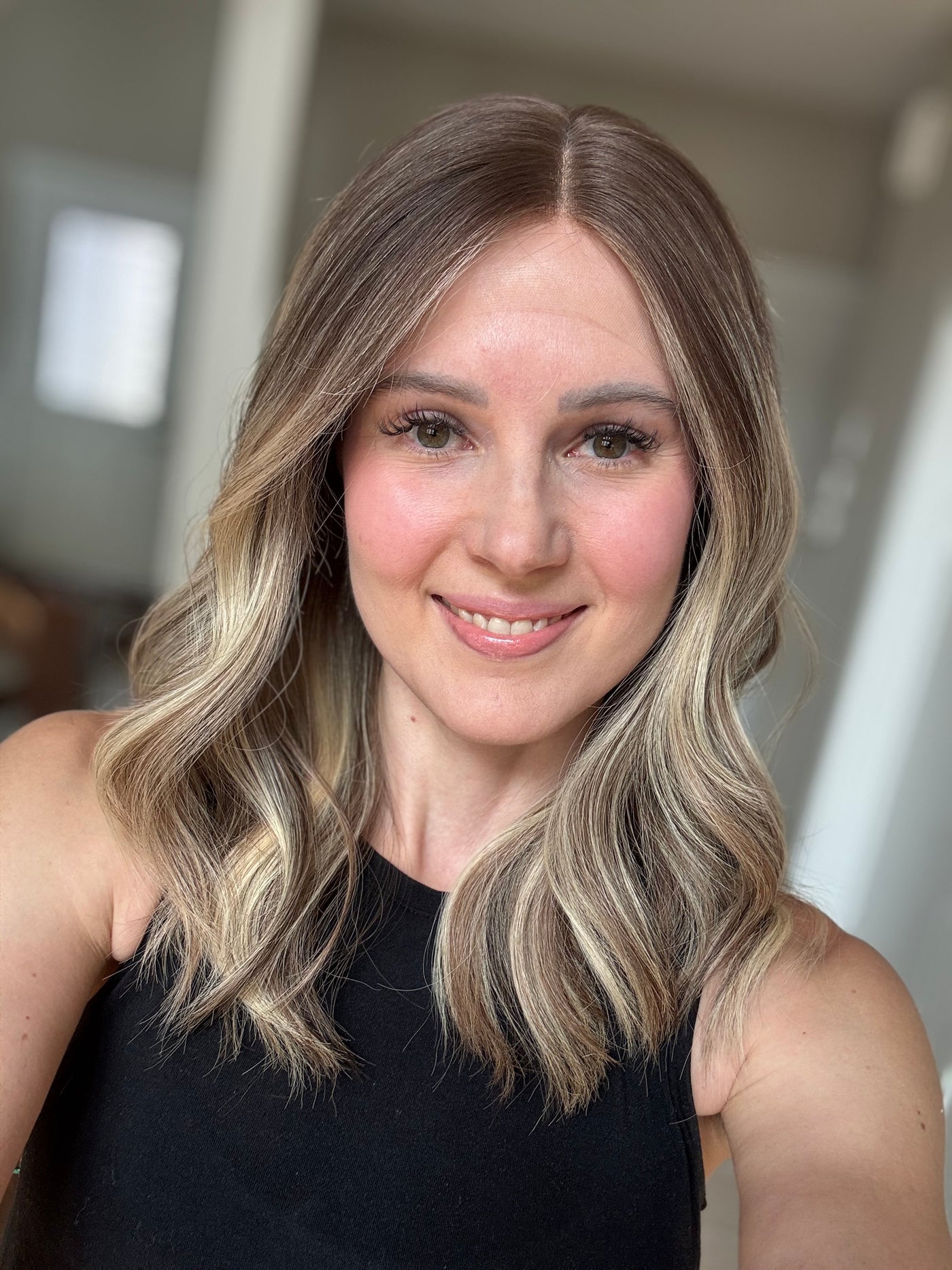 20" Kara Comfort Cap Lace Top Wig (XS)