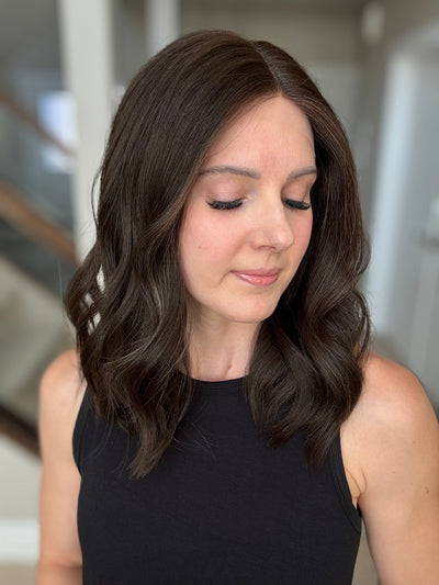 18" Mira LOB Comfort Cap Lace Top Wig (M)