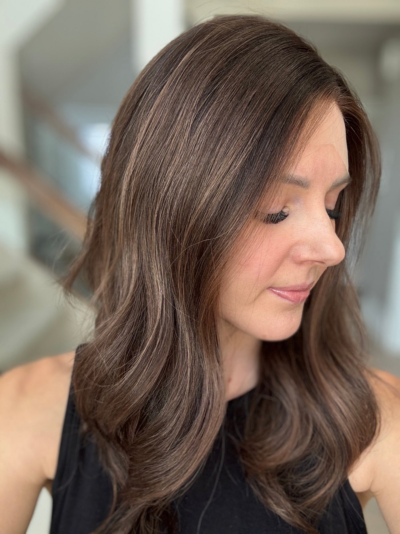 20" Cate Comfort Cap Lace Top Wig (M)