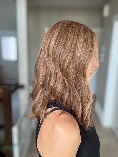 18" Elana LOB Comfort Cap Lace Top Wig (S)