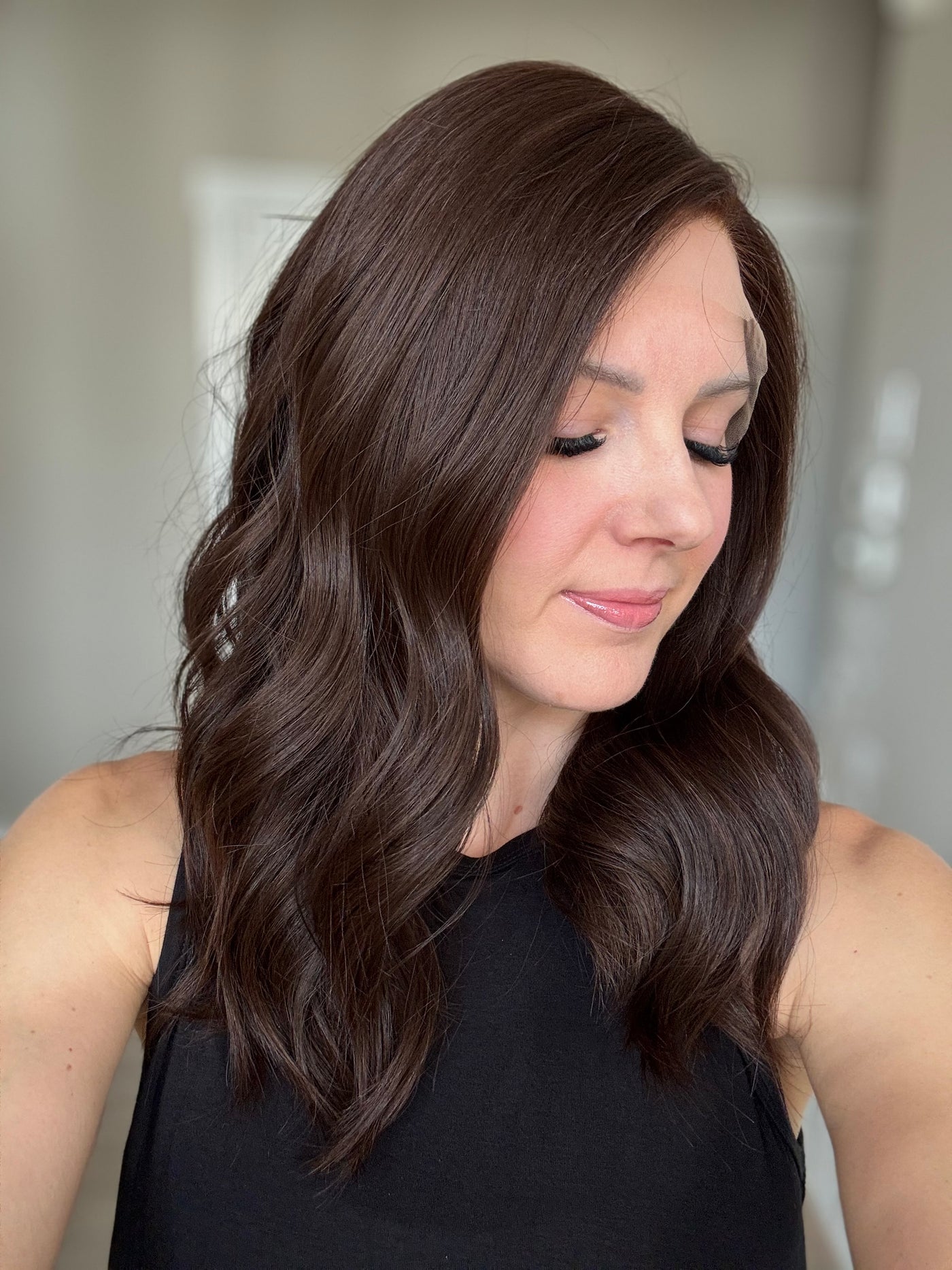 21" Callie Luxury Cap Lace Top Wig (S)(FINAL SALE)