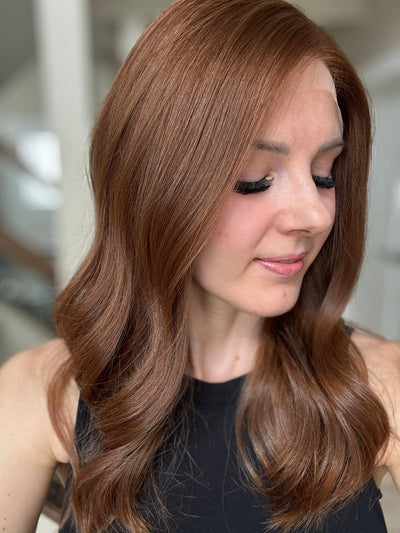 Euro Wig #1: 20" Ginger Comfort Cap (S/M)
