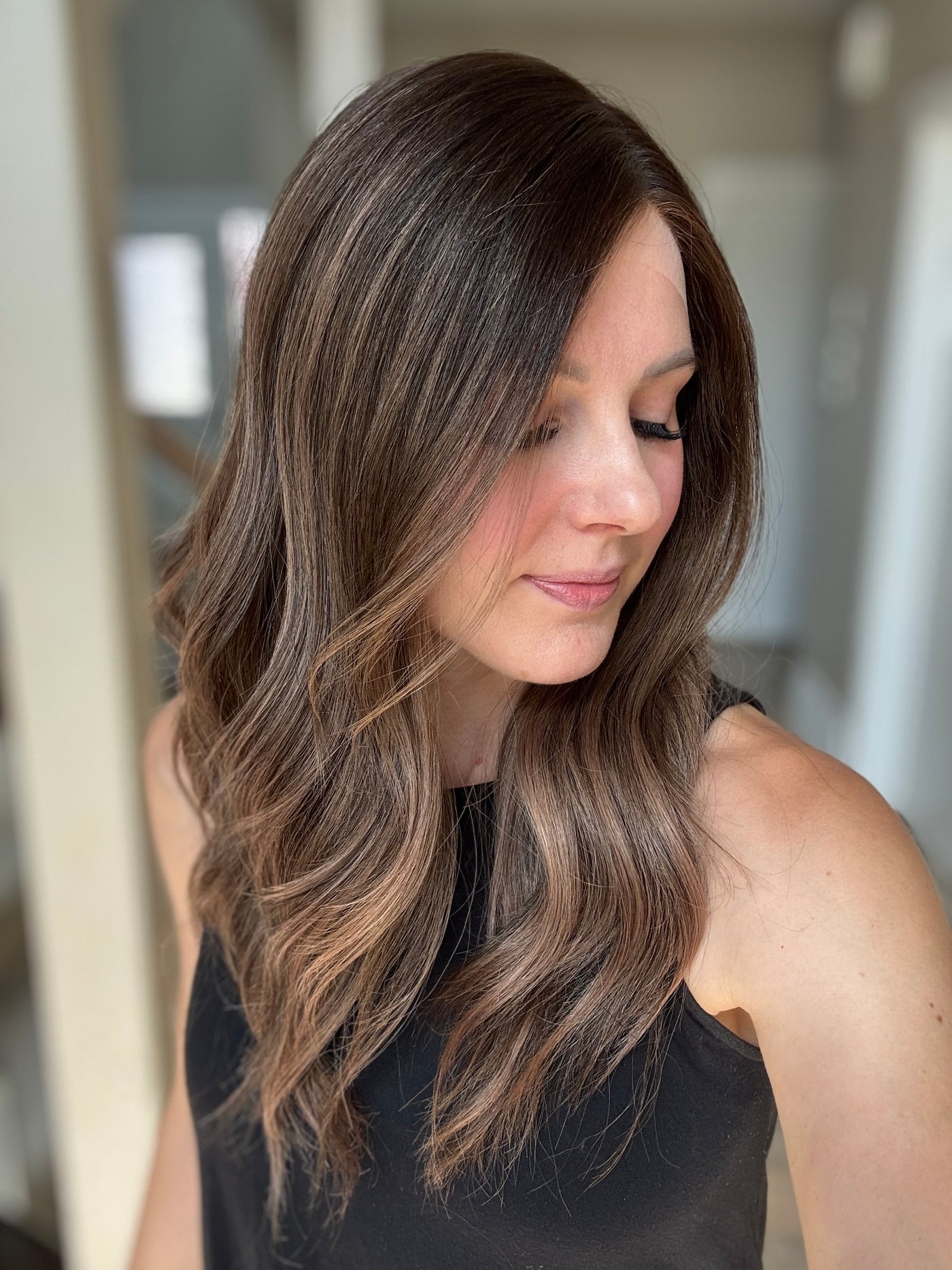 22" Jess Comfort Cap Lace Top Wig (XS)