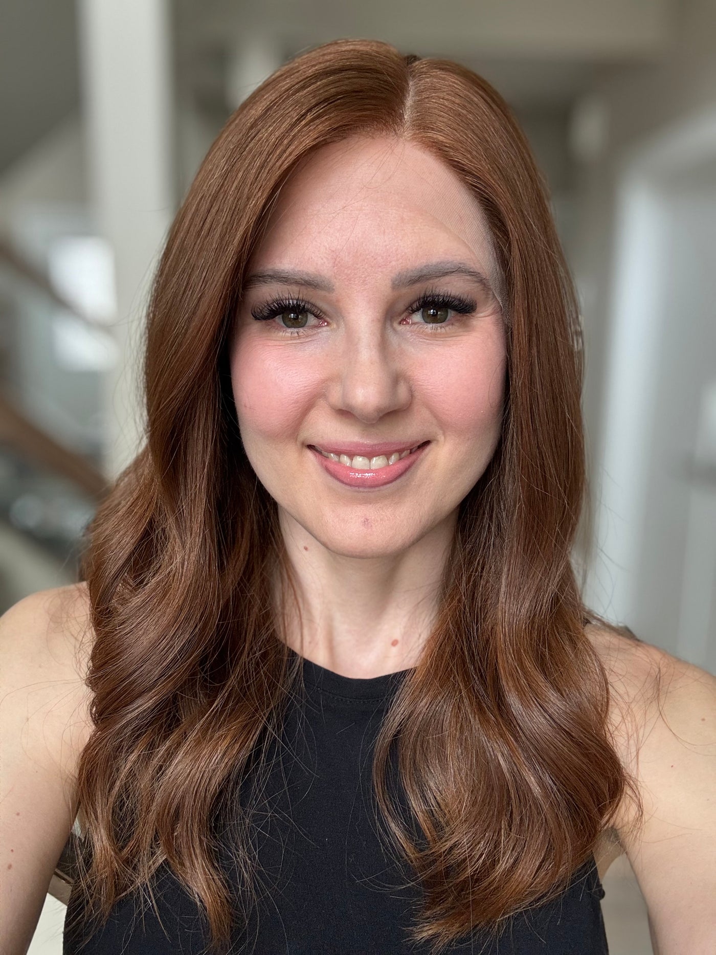 Euro Wig #1: 20" Ginger Comfort Cap (S/M)