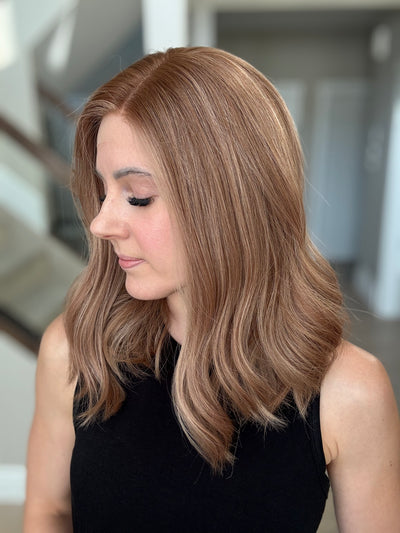 18" Vera LOB Comfort Cap Lace Top Wig (S)