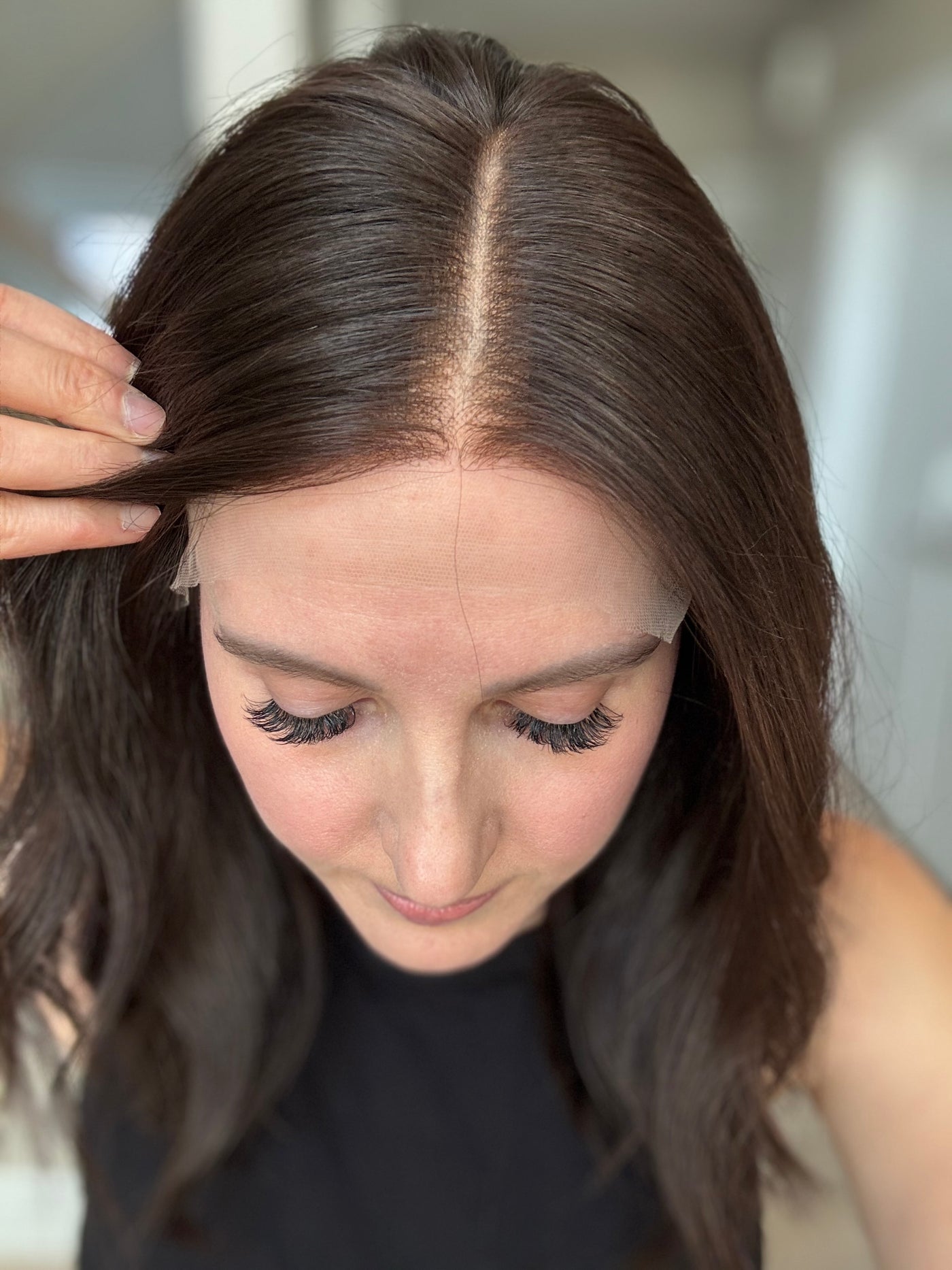18" Mira Luxury Cap Lace Top Wig (S)(PLEASE READ DESCRIPTION)(FINAL SALE)
