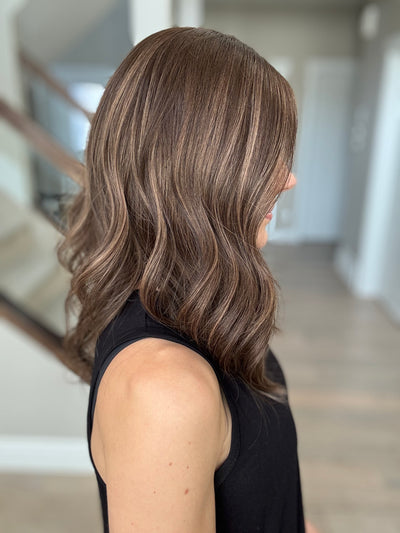 20" Mia Comfort Cap Lace Top Wig (XS) with added Bang Cut (FINAL SALE)