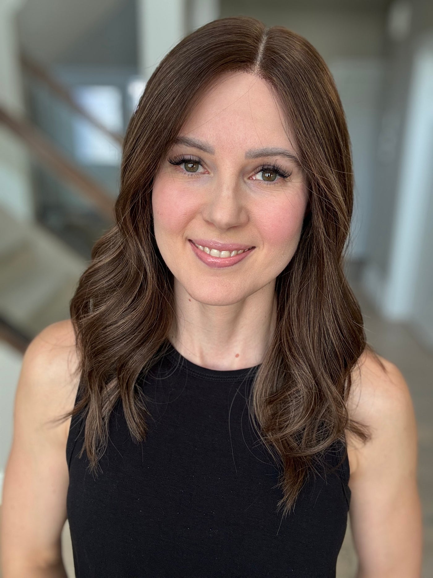 20" Mia Comfort Cap Lace Top Wig (XS) with added Bang Cut (FINAL SALE)