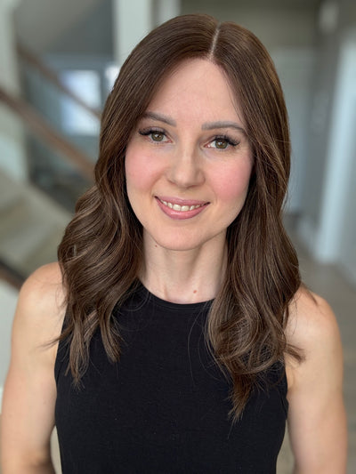 20" Mia Comfort Cap Lace Top Wig (XS) with added Bang Cut (FINAL SALE)