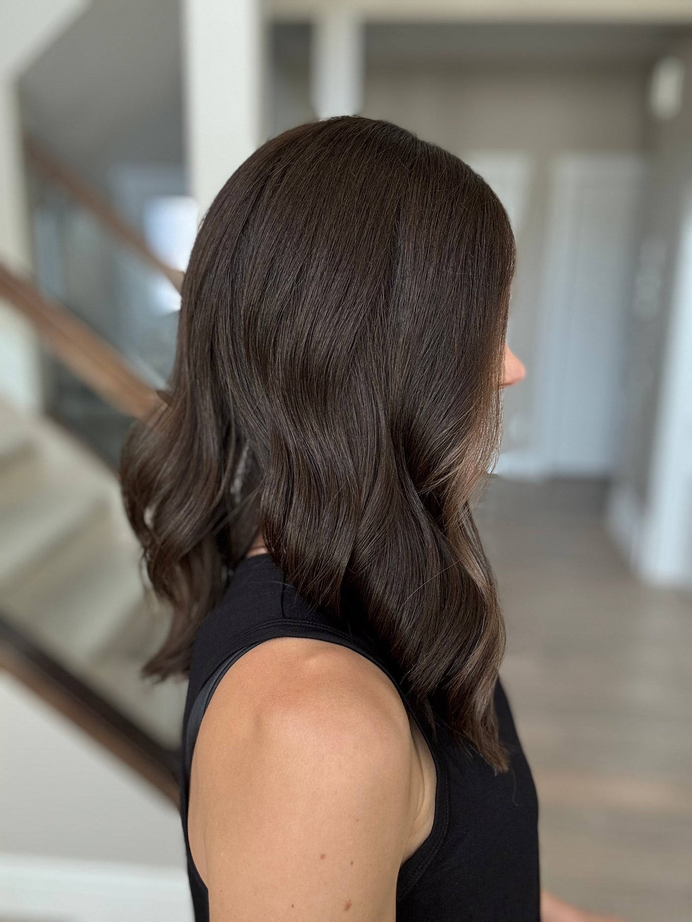18" Mira LOB Comfort Cap Lace Top Wig (M)