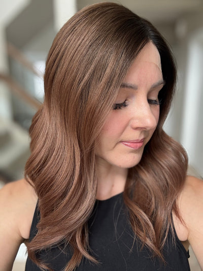 20" Maya LOB Comfort Cap Lace Top Wig (XS)