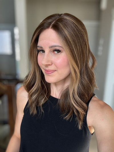 18" Penelope LOB Comfort Cap Lace Top Wig (S)