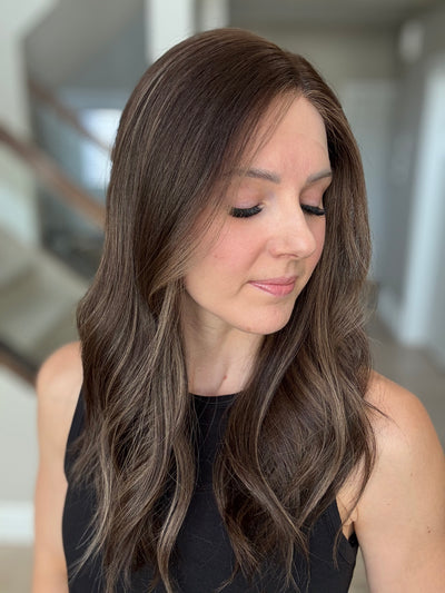 22" Ava Comfort Cap Lace Top Wig (XS)