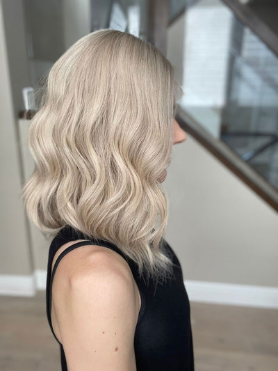 18"Kayla Luxury Cap Lace Top Wig (M) - Madison Hair Collection