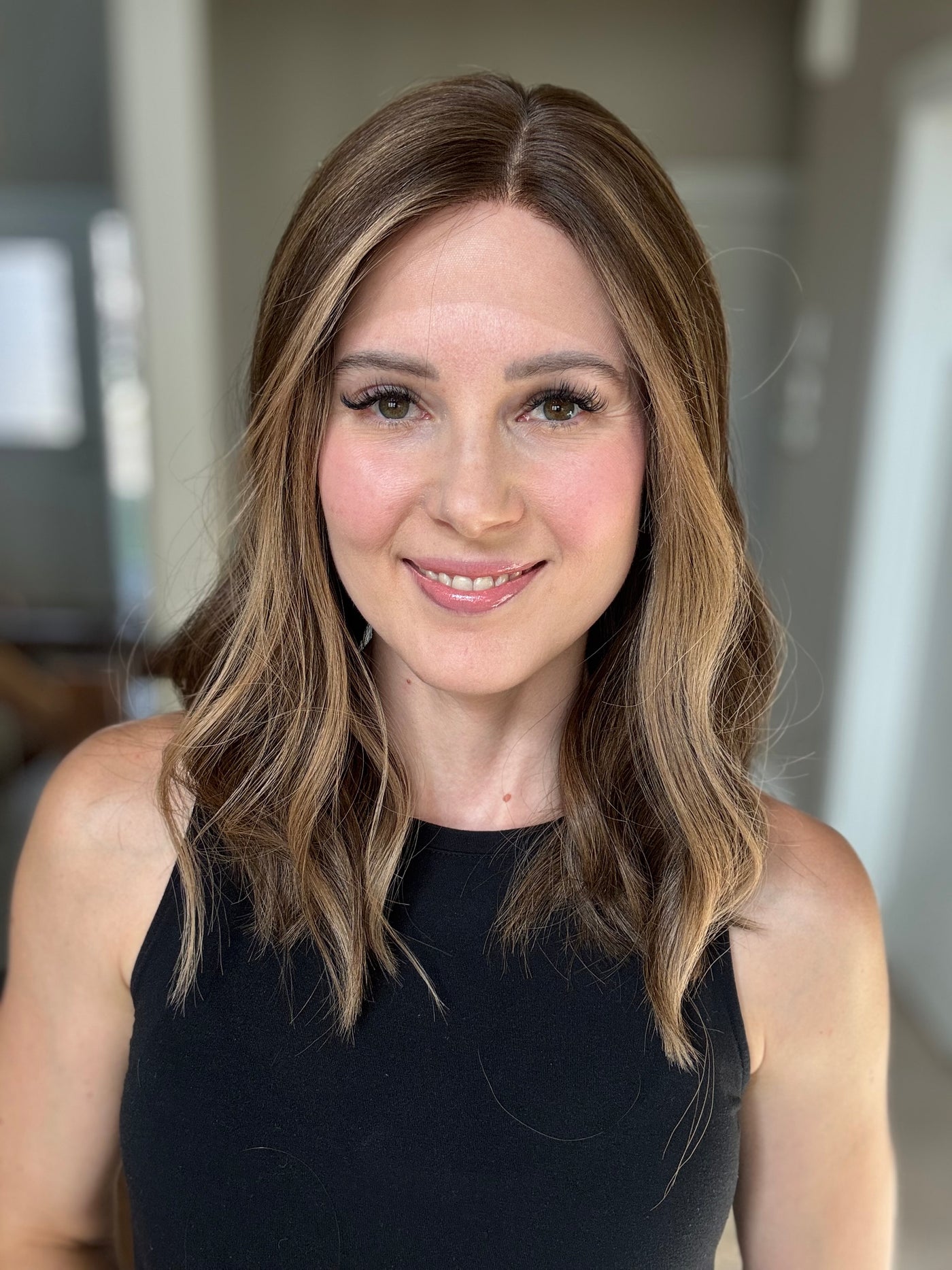18" Penelope LOB Comfort Cap Lace Top Wig (S)