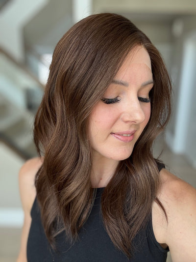 22" Briella Comfort Cap Lace Top Wig (XS)
