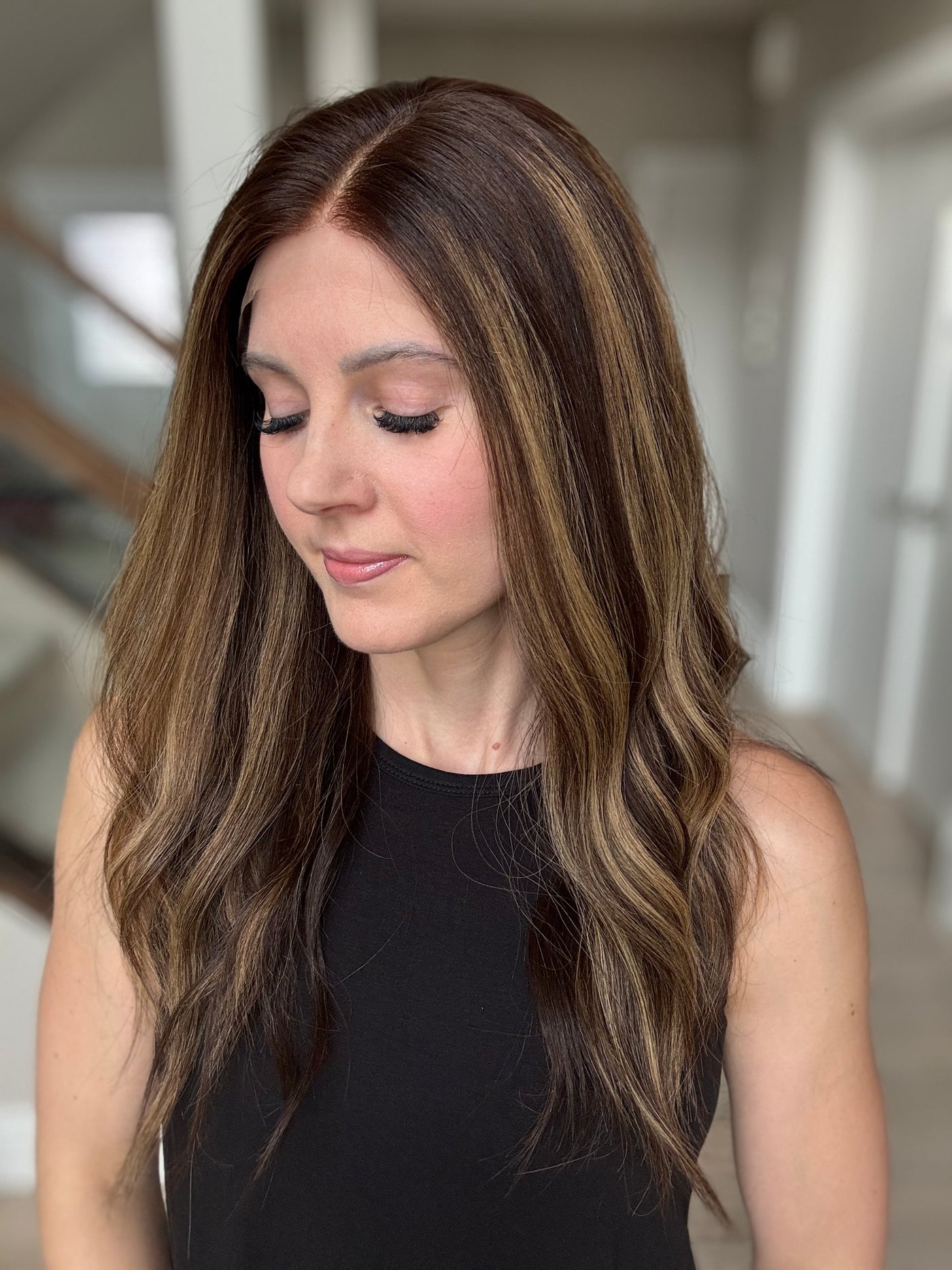 23" Sophia Luxury Cap Lace Top Wig (M)(FINAL SALE)