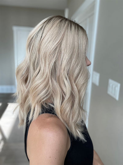 19" Rory Lob Comfort Cap Silk Top Wig (M) - Madison Hair Collection