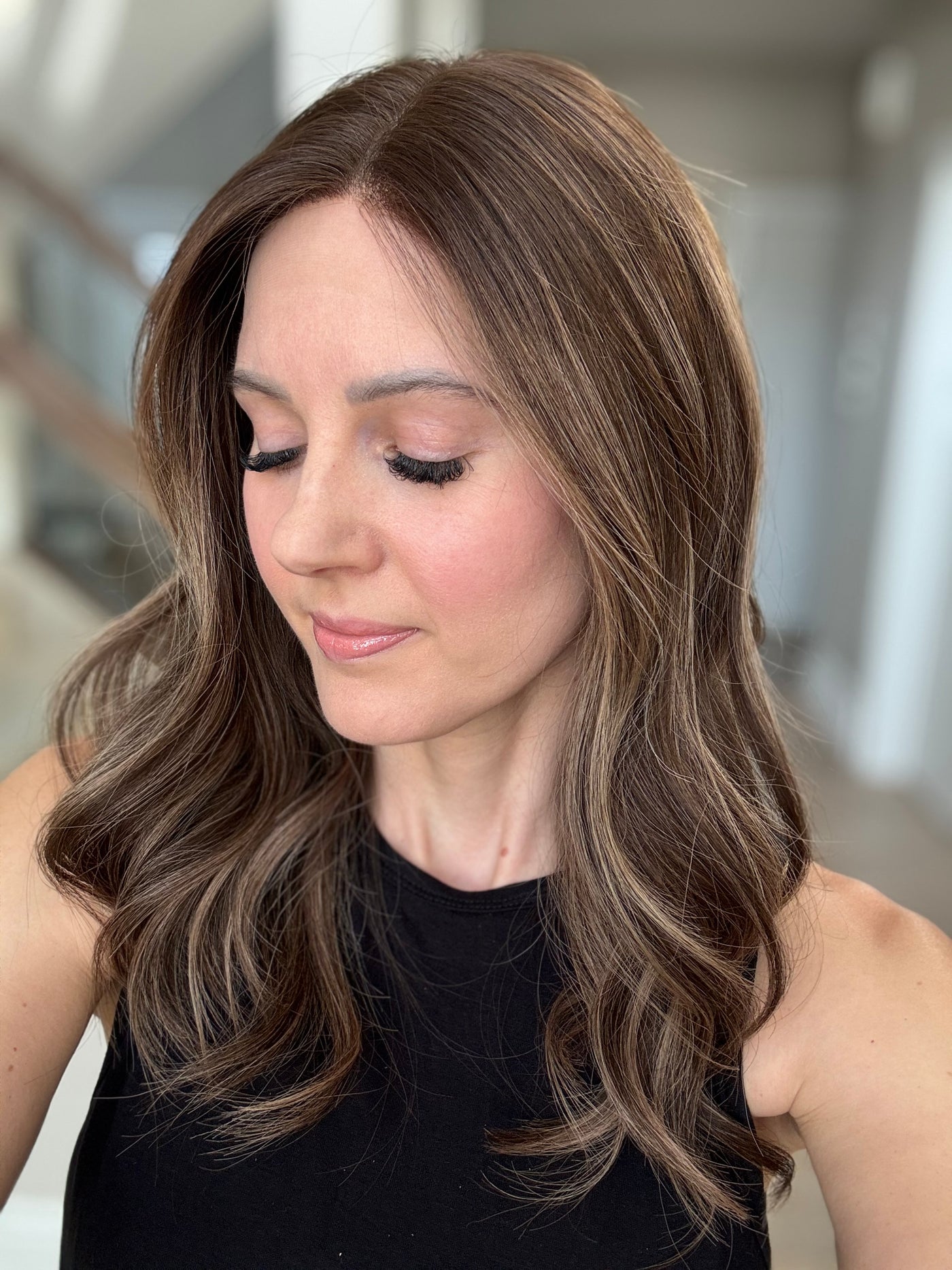 20" Jennifer Comfort Cap Lace Top Wig (S)