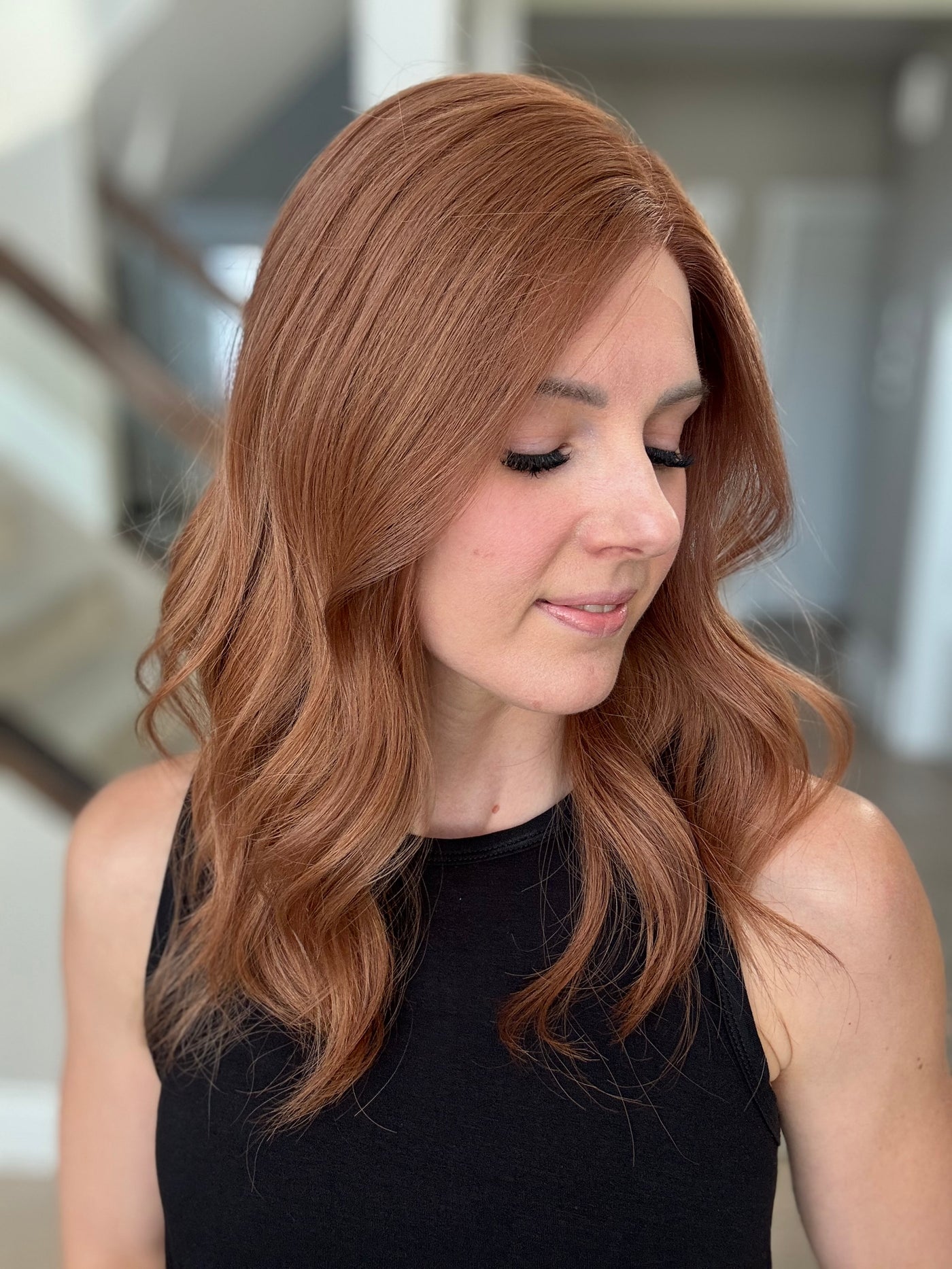 20" Sandi Comfort Cap Lace Top Wig (M)