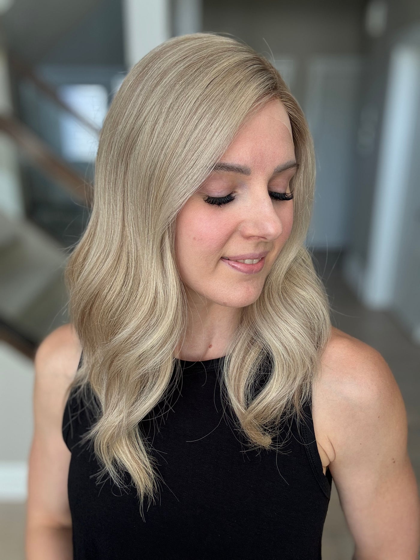 20" Carrie Comfort Cap Lace Top Wig (S)