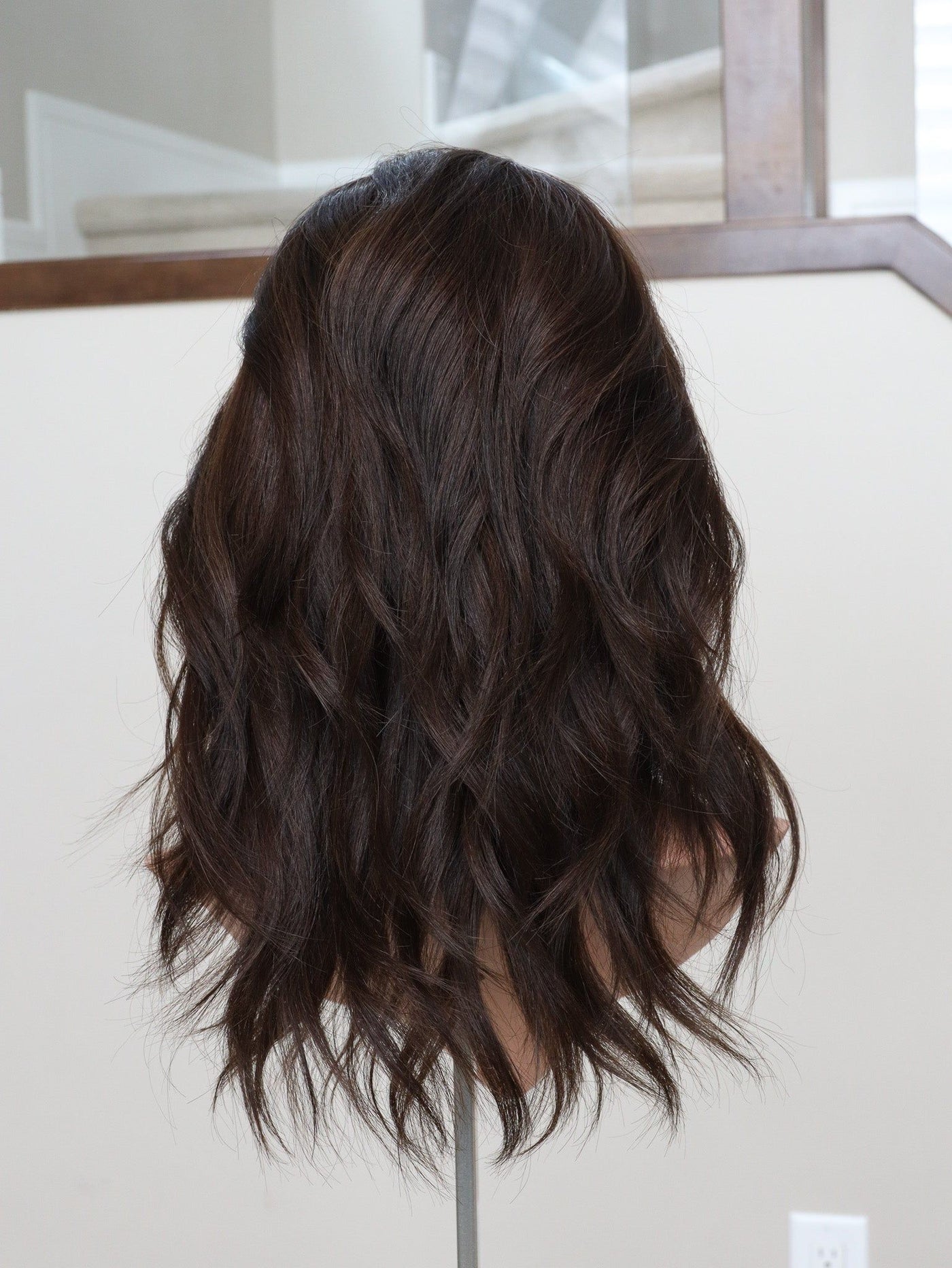 20" Dark Brown Bandfall Active Wig (S) - Madison Hair Collection