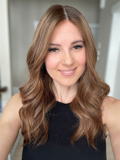 20" Elana Comfort Cap Silk Top Wig (M) - Madison Hair Collection