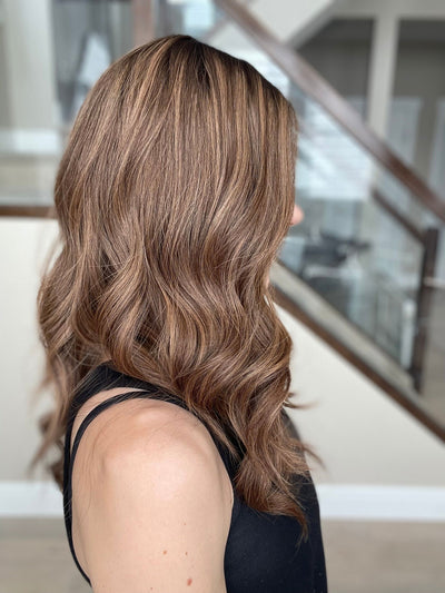 20" Elana Comfort Cap Silk Top Wig (M) - Madison Hair Collection