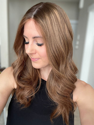 20" Elana Comfort Cap Silk Top Wig (M) - Madison Hair Collection