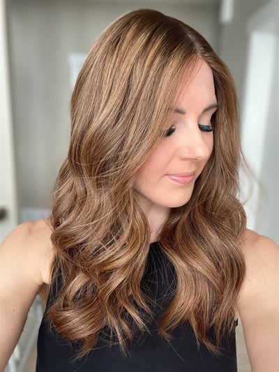20" Elana Comfort Cap Silk Top Wig (M) - Madison Hair Collection