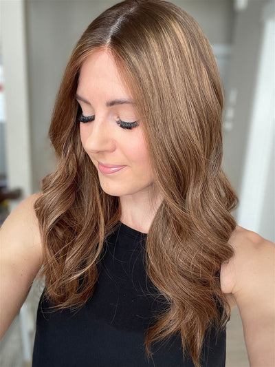 20" Elana Comfort Cap Silk Top Wig (M) - Madison Hair Collection