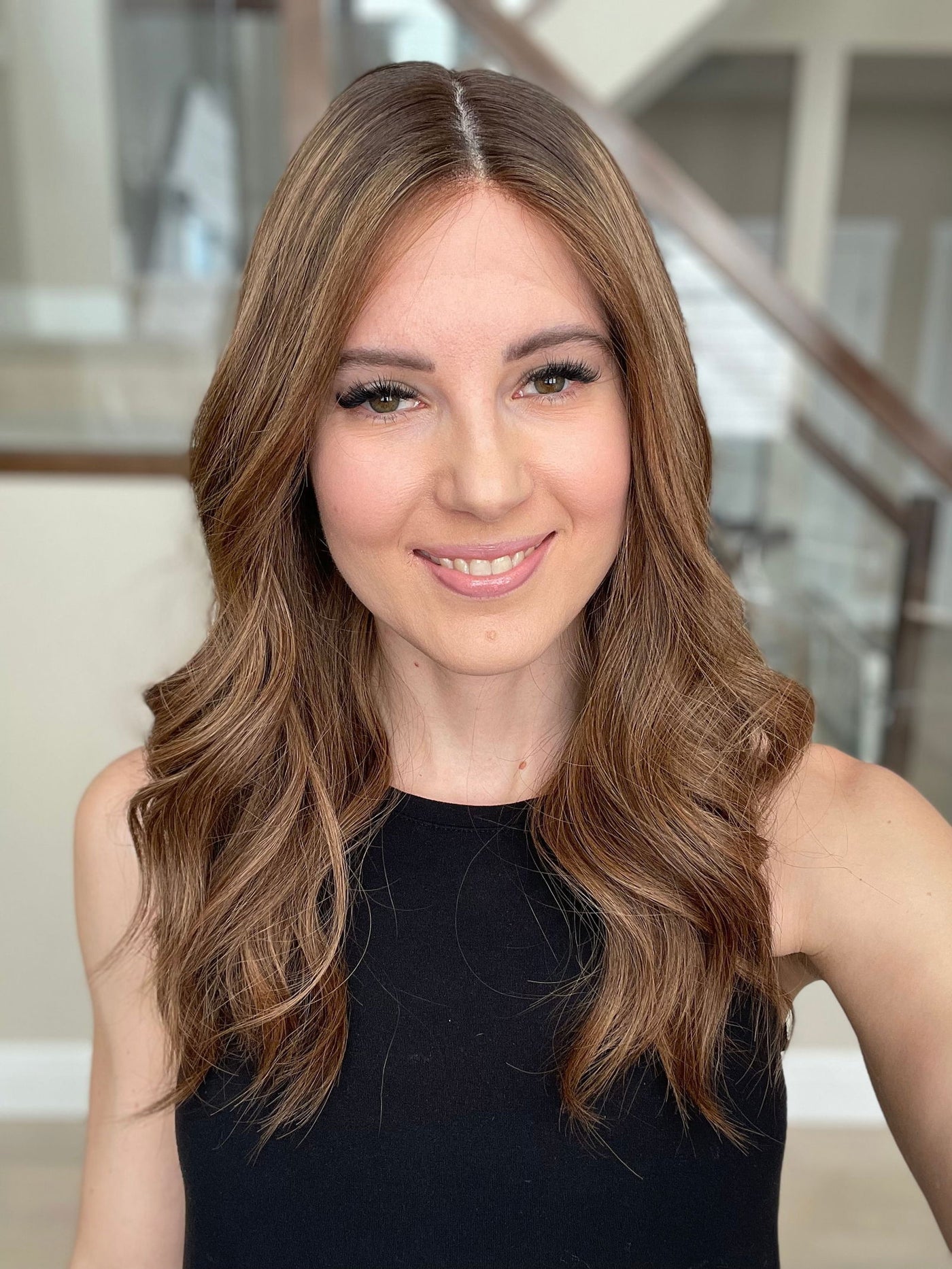 20" Elana Comfort Cap Silk Top Wig (M) - Madison Hair Collection
