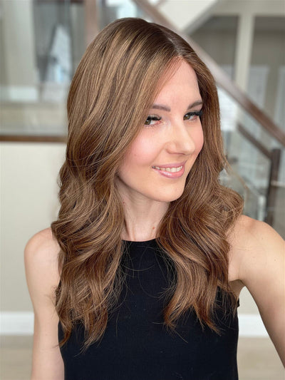 20" Elana Comfort Cap Silk Top Wig (M) - Madison Hair Collection