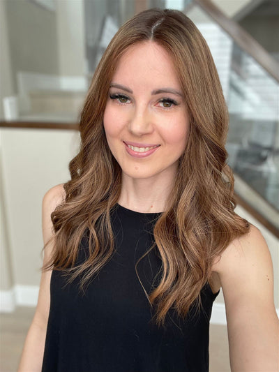 20" Elana Comfort Cap Silk Top Wig (M) - Madison Hair Collection