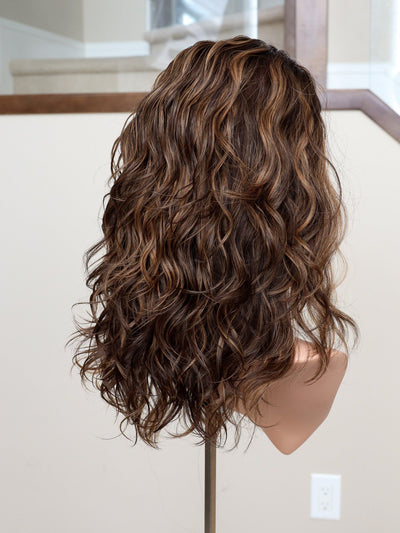 20" Gabriella Wavy Bandfall Active Wig (S) - Madison Hair Collection