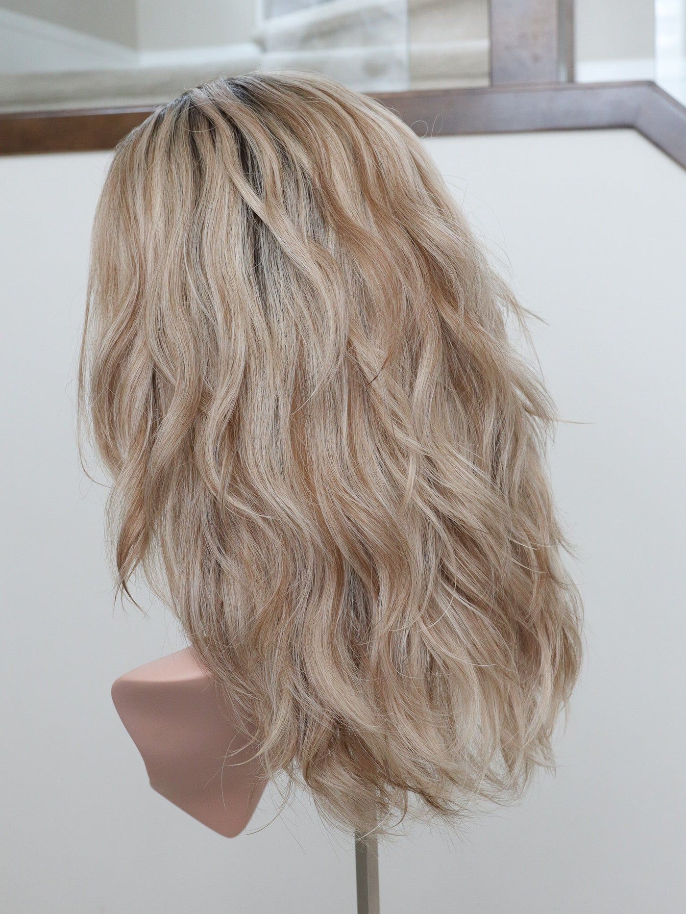 20" Olivia Wavy Bandfall Active Wig (S) - Madison Hair Collection