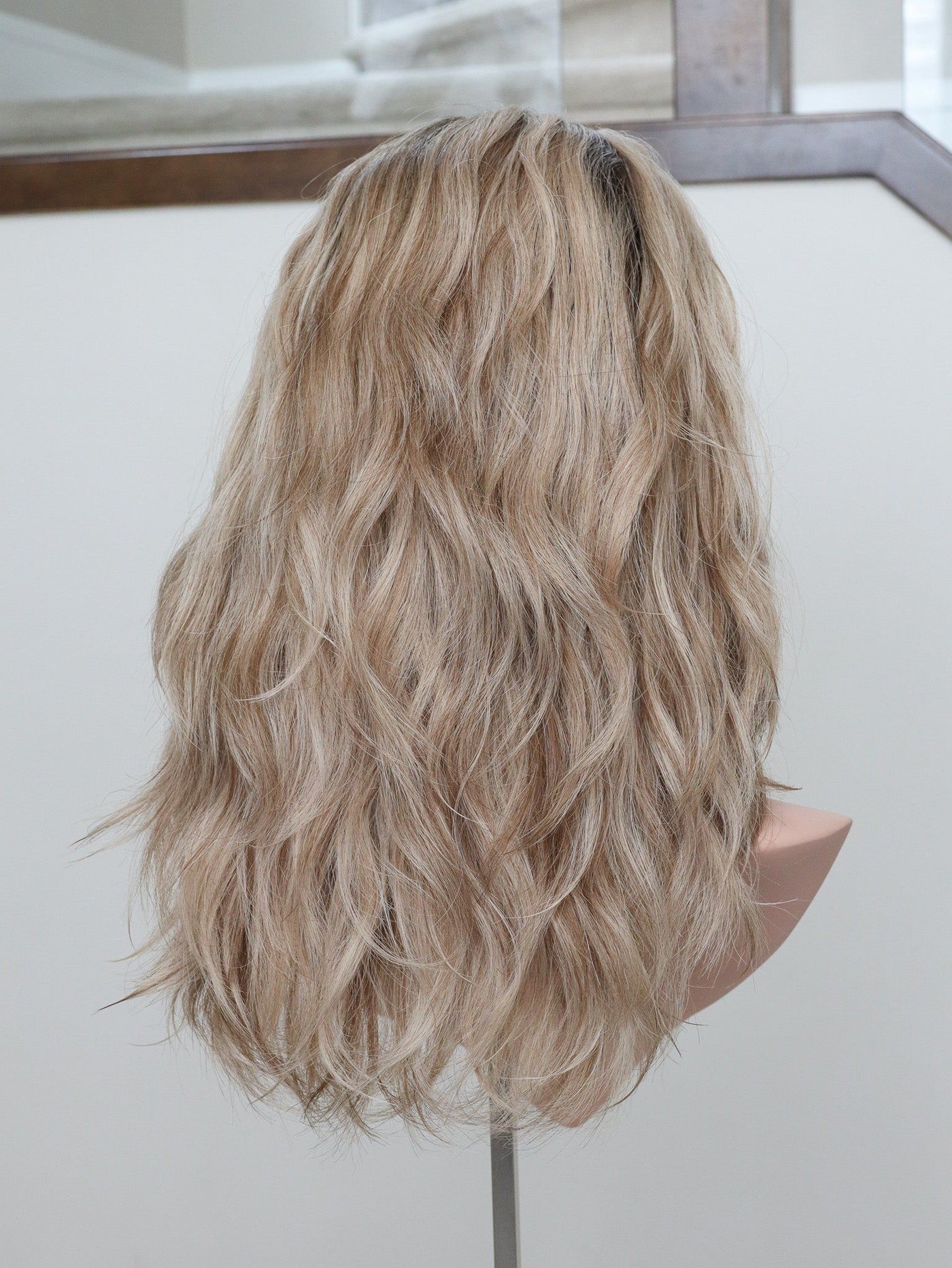 20" Olivia Wavy Bandfall Active Wig (S) - Madison Hair Collection