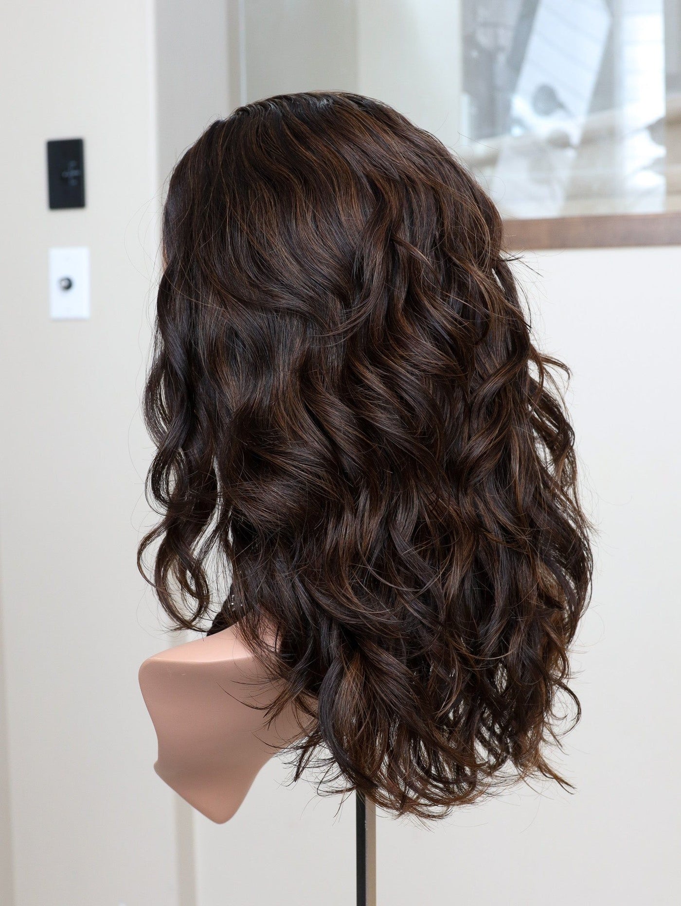 20" Tatiana Wavy Bandfall Active Wig (M) - Madison Hair Collection