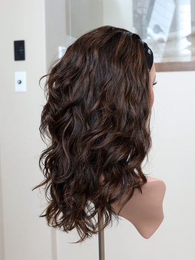 20" Tatiana Wavy Bandfall Active Wig (M) - Madison Hair Collection