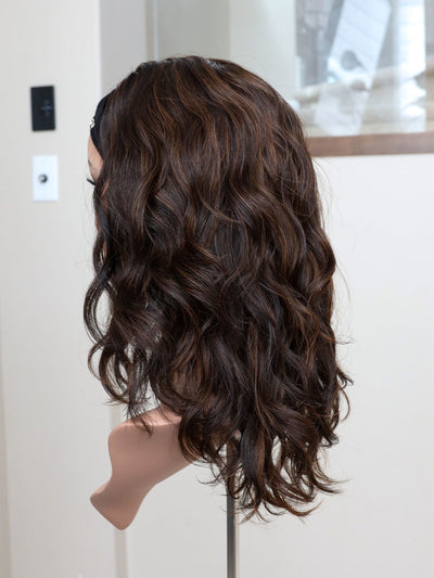 20" Tatiana Wavy Bandfall Active Wig (S) - Madison Hair Collection