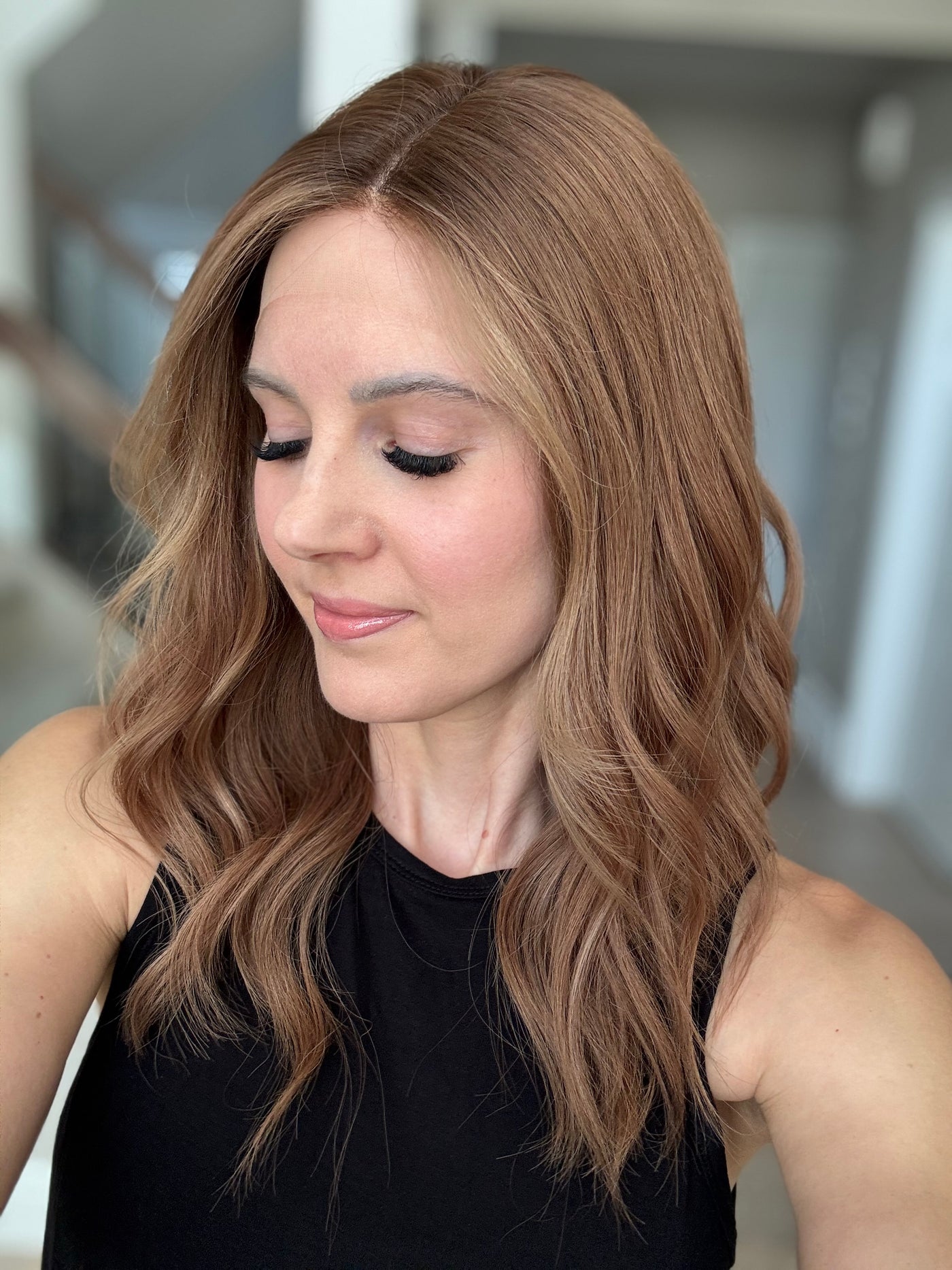 20" Melinda Comfort Cap Lace Top Wig (M) (FINAL SALE)