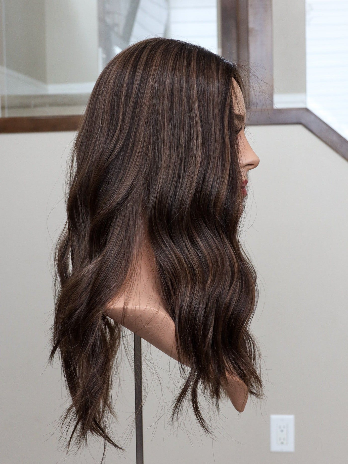 21" 9x9 Latisha Silk Top Topper - Madison Hair Collection