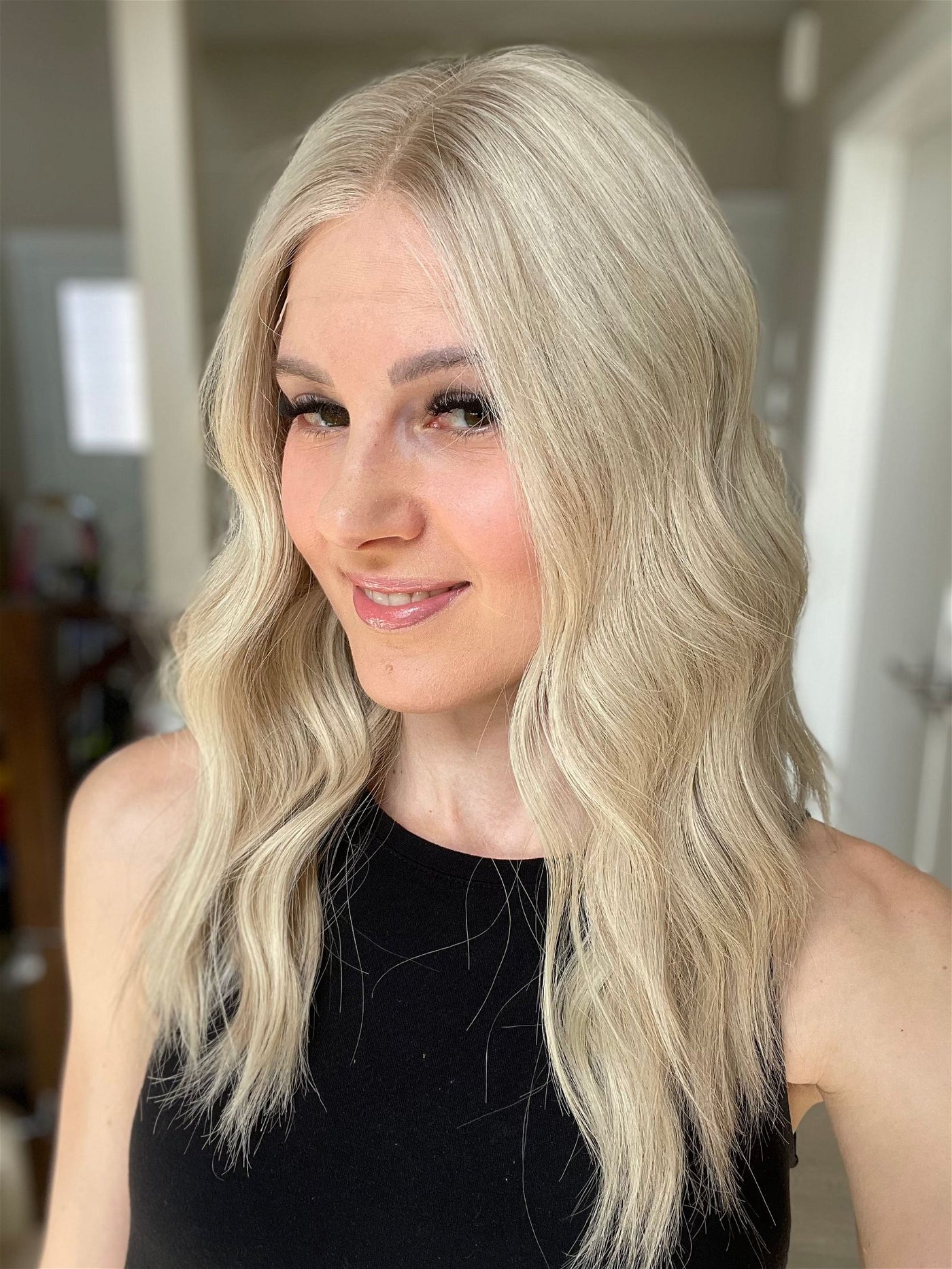 21" F08 Tori Luxury Cap Lace Top Wig (M) - Madison Hair Collection