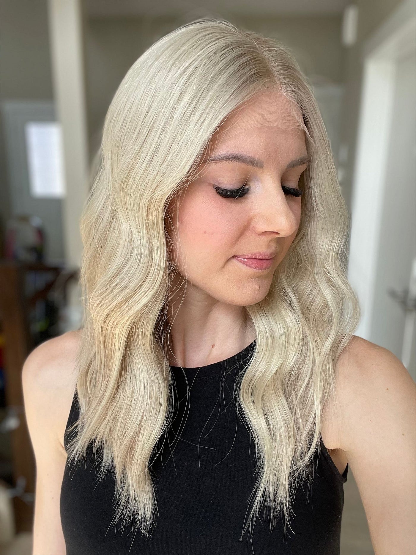 21" F08 Tori Luxury Cap Lace Top Wig (M) - Madison Hair Collection