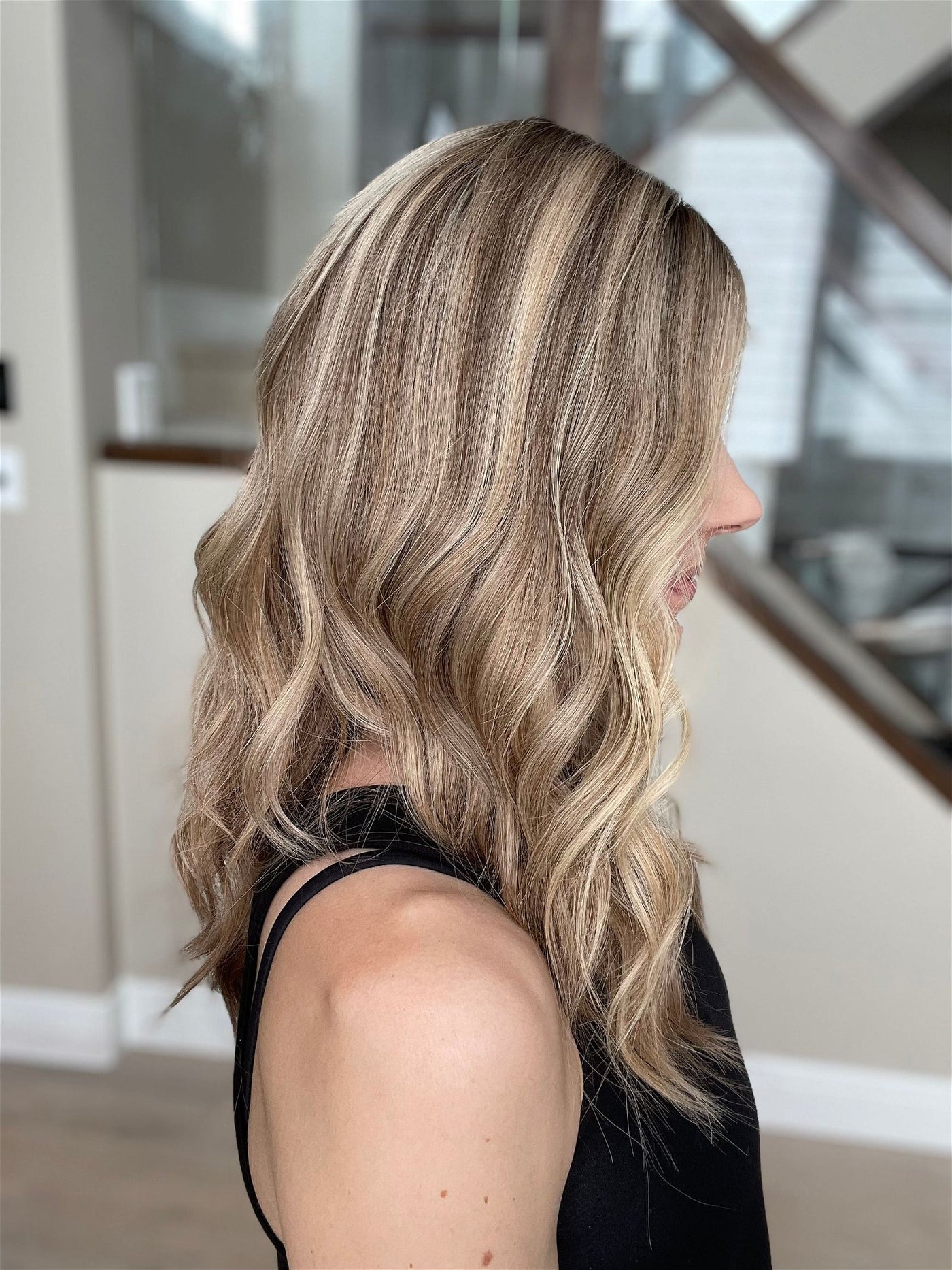 21" Janine Luxury Cap Lace Top Wig (M) - Madison Hair Collection